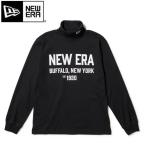 ショッピングタートル ニューエラ ゴルフ 長袖 タートルネック ウォーム Tシャツ ブラック NEW ERA (14669853) 2025年秋冬モデル