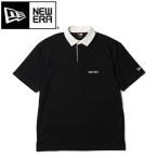 ニューエラ ゴルフ 半袖 ラグビーシャツ ブラック NEW ERA (14859914) 2026年春夏モデル