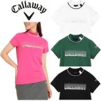 Callaway Golf женский рубашка металлик Logo короткий рукав mok шея рубашка Callaway Golf C24234201