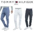 トミーヒルフィガー ゴルフ メンズ シャンブレー テーパードパンツ TOMMY HILFIGER GOLF THMA307 【2023年春夏モデル】