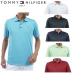 ショッピングトミーヒルフィガー トミーヒルフィガー ゴルフ メンズ ベーシックフラッグ ポロシャツ TOMMY HILFIGER GOLF THMA423 2024年春夏モデル