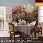 壁紙 薔薇 張り替え 自分で クロス diy おしゃれ 輸入壁紙 Rose Garden ローズ・ガーデン 8-936 紙製 CSZ