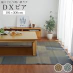 掘りごたつ用カーペット 夏用 い草ラグ 4畳 DXピア 191×300cm くりぬき:90×150cm ラグマット 夏 ござ い草カーペット tm