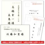 封筒・はがきの宛名印刷 結婚式の招待状や各種案内状（縦・横書き対応）持込用紙への印刷も代行します