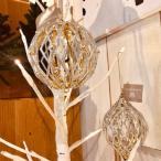 クリスマスオーナメント　メッシュボールオーナメント2コセット