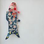 Madame MOma dam mo- Mini koinobori indigo sakura 43 см 