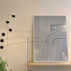 ポスターフレーム　50×70センチ　ホワイト・オーク・ブラック