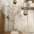 展示品　クリスマスツリー LEDブランチツリー スリム ホワイト Sサイズ