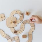 展示品sukima.せんろすごろく木のおもちゃ