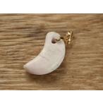 ショッピング桃 糸魚川桃簾石勾玉 SZ0946 清山 作 21mm*11mm*5mm 糸魚川産 桃簾石 良縁 勾玉