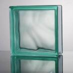 6個セット 送料無料 ガラスブロック 世界で有名なブランド品 厚み80mm宝石緑色雲gb4780-6p