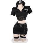 ショッピングセクシー 新作 花嫁 大人 帽子 ポリス コスプレ 仮装 レディース 警察官 婦警 黒 白 ハロウィン コスチューム 衣装 セクシー