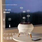 クラゲミストアロマセラピーエア 加湿器 クラゲ 250ml 7 色 LED ライト搭載 4H/8H タイマー設定 安全自動オフ機能 長時間稼働 静音設計 クラゲ 加湿器