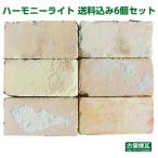 レンガ  アンティークレンガ  ハーモニーライト 送料込み6個セット（北海道は送料300円）敷レンガ 庭 花壇 おしゃれ 国産レンガ 煉瓦 ガーデン