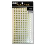 HEIKOタックラベル 4901755808506 No.265 丸 金 5mm (#007073060) 1200片