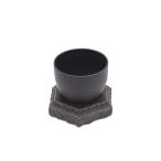 Buru,s＋PTYGRACEコラボ ぐい呑み専用 ウッドコースター ブラック 日本製