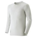 モンベル mont-bell ジオライン L.W. ラウンドネックシャツ Men's メンズ 防寒 インナー ライトグレー