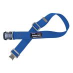 藤井電工 FUJIIDENKO ツヨロン 胴ベルトノミ TUB-SOTN-BL4-L 差し込むだけで簡単に確実に装着できる ワンタッチバックル付 ベルト です。