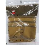 だるま 本皮 仮枠釘袋 キャメル 品