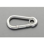 ショッピングESCO ESCO 120x11mm スナップフック ステン EA638DB-27　カラビナ