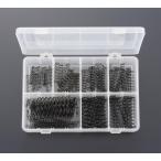 ESCO 押し スプリング セット EA952TC 炭素鋼(S60C) 0.5×7/32”×1-5/16” 0.6×5/16”×1-1/2” 0.6×5/16”×1-3/4” ばね バネ 羽