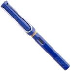 LAMY ラミー 万年筆 ペン先EF(極細字) サファリ ブルー L14-EF 両用式 コンバーター別売 正規輸入品