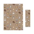 アーティミス ブックカバー フリーサイズ コーヒーブレイク FFSBC-578