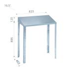 ▲日晴金属 【C-RZJ2】クーラーキャッチャー 防雪屋根〔HE〕