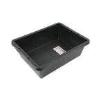 ∀藤原産業 【赤長 DIYトロ舟 40L ブラック】DIYトロ舟 ブラック (4977292117807)