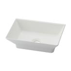 *kak большой [265-002W-MW] настенный умывальник коврик белый (GB)