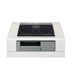 *u. Panasonic [KZ-J1H6AS]IH варочный нагреватель 2.IH+ радиоконтроллер ento модель J серии металлический * нержавеющая сталь соответствует черный / серый 