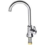 ◆在庫有り！≦三栄水栓/SANEI 水栓金具【JA565-13】ミニセラ立形ツル首自在水栓