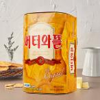 [CROWN] クラウン バターワッフル/135g(3枚X5袋) バター風味 韓国お菓子