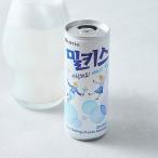 [ロッテ] LOTTE ミルキス/250ml(缶）Milkis 乳性炭酸飲料　韓国ドリンク　韓国飲料　韓国カルピス