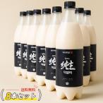 [天地水] 純生マッコリ 大韓酒造 生マッコリ 8本セット/ 750ml×8本 300万本以上 アルコール6度 乳酸菌を育てる 米マッコリ 韓国 まっこり ※発送方法選べる