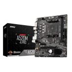 MSI A520M-A PRO AMD A520 набор микросхем установка microATX материнская плата память слот ×2. простой . обоснованный 