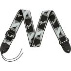 Fender USA 【夏先取り大特価セール】Monogrammed Strap Black/Light Gray/Dark Gray(#0990681543)