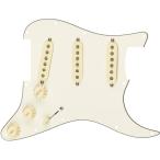 Fender USA 【期間限定セール】 Pre-Wired Strat Pickguard， Tex-Mex SSS (Parchment) [#0992343509]