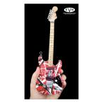 OFFICIAL EDWARD VAN HALEN MINI GUITARS EVH MINI GUITARS(Red-White-Black)Frankenstein [オフィシャル・ミニチュアEVHレプリカ・ギター]