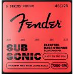 Fender USA SubSonic 7250-5M Nickel-Plated Steel (045-125) [#0737250456]