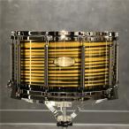 Pearl Masterworks Snare Drum 14x8 Free Floating -Gold Swirl on Black Carbon[ikebe музыкальные инструменты магазин создание 50 anniversary commemoration модель ]