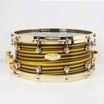 Pearl Masterworks Snare Drum 14x6.5 -Gold Swirl on Black Carbon-[ikebe музыкальные инструменты магазин создание 50 anniversary commemoration модель ]