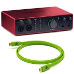 Focusrite Scarlett 16i16 Gen4 + OYAIDE производства высокое качество USB кабель комплект (Type C to C 1.0m)(16in16out*USB аудио интерфейс )( four ka...