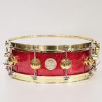 dw USED б/у Collector's Maple 14''×5'' Snare Drum - Red Sparkle[ поручение товар ]