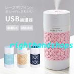 加湿器 音波加湿器 アロマ 卓上加湿器 USB LED 卓上 オフィス コードレスミニ加湿器 持ち運び 空焚き防止 レース おしゃれ