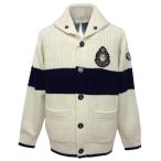 ショッピングカウチン 40%OFF 秋冬 シナコバ 碇釦 ショールカラーニットジャケット (オフ白) (M)(L)(LL) JK*0123213060110