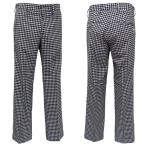 50%OFF 秋冬 シナコバ ギンガムチェック ノータックパンツ (紺系) (W80)(W84)(W88)(W92)(W96) PA*0123255010920