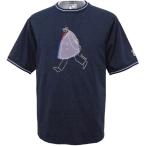 40%OFF 春夏 シナコバ 7G編み立て キャプテンpt半袖丸首Tシャツ (紺) (M)(L)(LL) TS*0124120590290