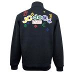 50%OFF осень-зима Castelbajac back принт половина Zip футболка ( темно-синий ) (M)(L)(LL) TR*02721437012459