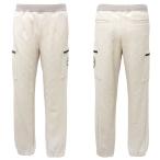ショッピングモノグラム 40%OFF 2024秋冬 カステルバジャック凹凸モノグラム柄スウェットパンツ  (アイボリー) (M)(L)(LL)PA*02721444010712